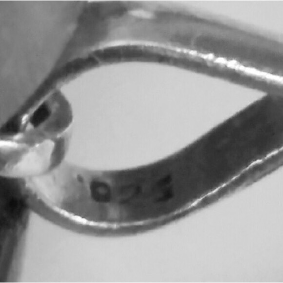 EUC 925 Indian Red Ruby Pendant Size:   2 inches - Picture 6 of 7